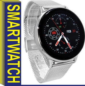 Hagen SMARTWATCH - DT88PRO-SREBRNY BRANSOLETA