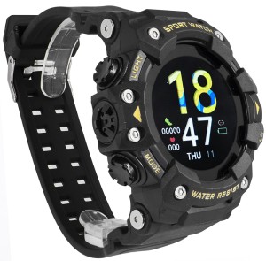Hagen SMARTWATCH  HC18-CZARNY ZE ZŁOTYM