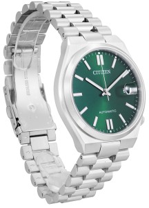 Citizen Zegarek Tsuyosa Green Automatic Classic Sapphire NJ0150-81X