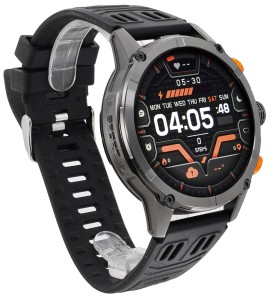 Hagen SMARTWATCH  HB49-CZARNY CZARNY SILIKON
