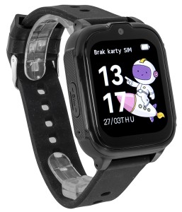 Rubicon SMARTWATCH RNCF44 Czarny Czarny Silikon