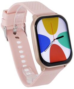 Rubicon SMARTWATCH RNCF34 Różowe Złoto Różowy Silikon + Biały Silikon