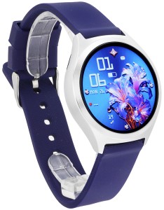 Hagen SMARTWATCH HB47 SREBRNY SREBRNA SIATKA+PASEK SILIKON SZARY I GRANATOWY