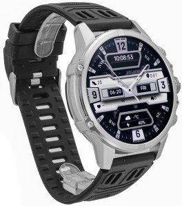 Hagen SMARTWATCH HB45 SREBRNY AMOLED LATARKA LED